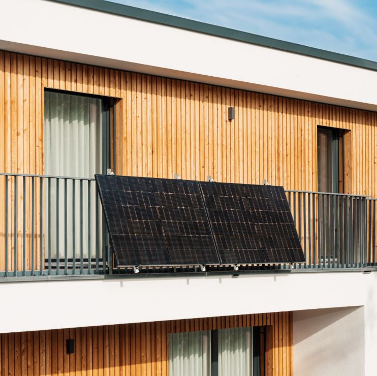 Zonnepaneel Balkon | Zonder Batterij | 2 Stuks
