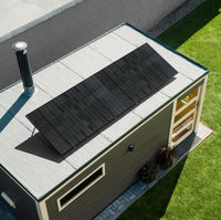 Solar panel flat roof / garden | without battery | 2 pieces