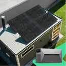 Zonnepaneel plat dak / tuin | Inclusief Batterij | 4 Stuks